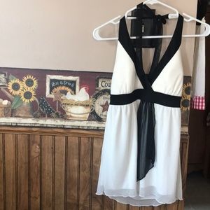 Studio Y cream and black camisole- brand new